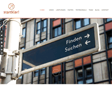 Tablet Screenshot of ich-bin-startklar.de